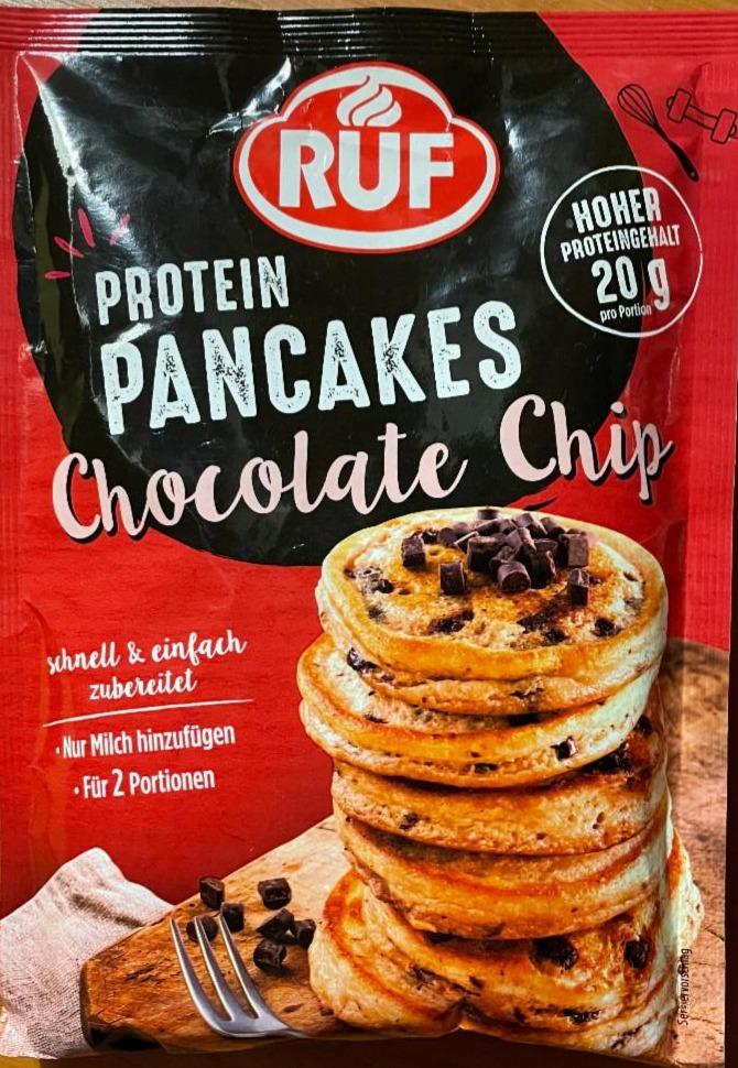 Fotografie - Protein pancakes chocolate chip RUF