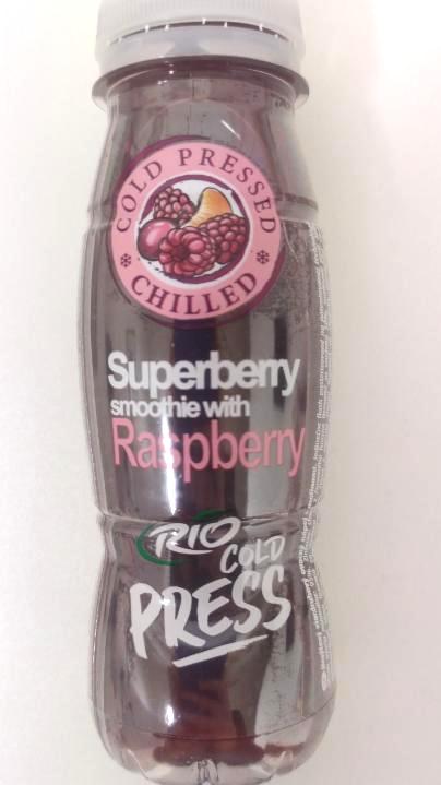 Fotografie - Superberry smoothie with raspberry Rio fresh