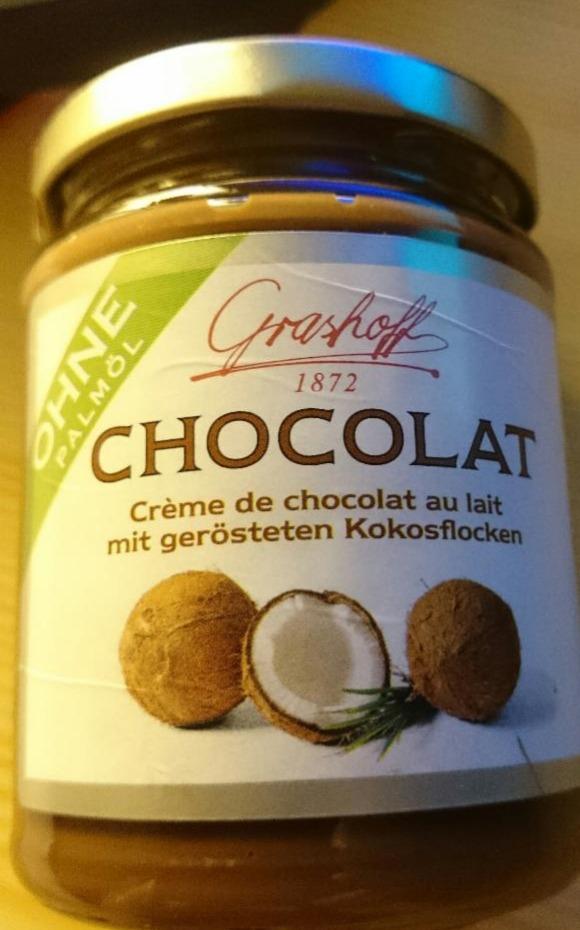 Fotografie - Mléčný čokoládový krém s kokosem