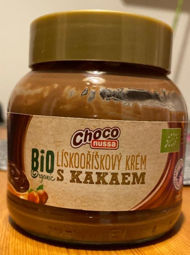 Fotografie - Bio Organic Lískooříškový krém s kakaem Choco Nussa