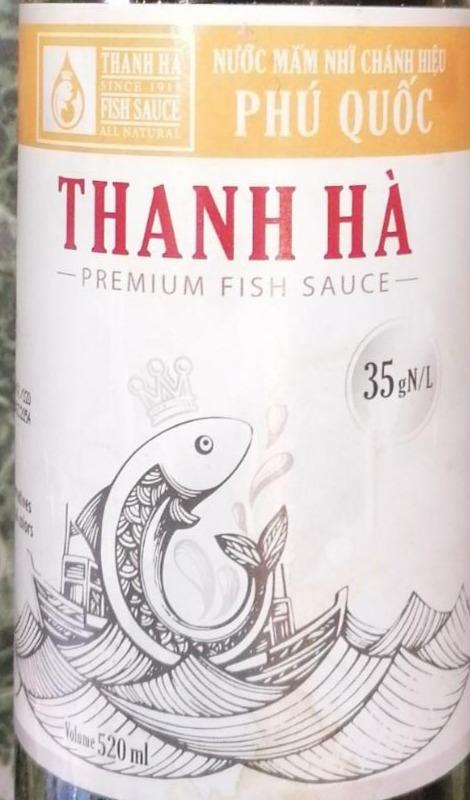 Fotografie - Premium Fish Sauce Thanh Há