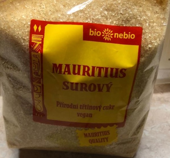 Fotografie - Mauricius surový přírodní třtinový cukr
