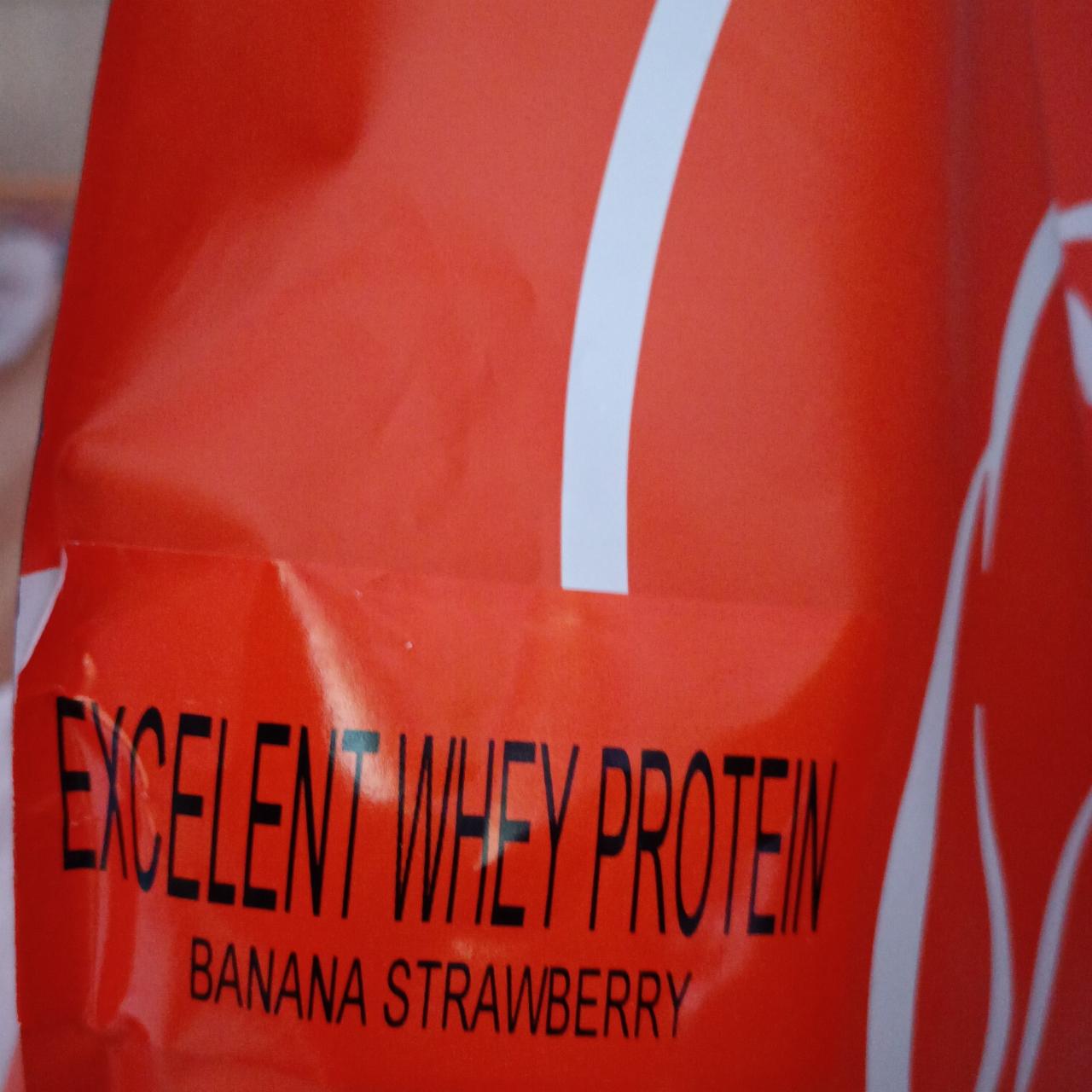 Fotografie - Excelent Whey protein Banana strawberry StillMass
