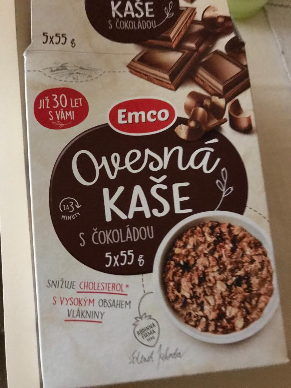 Fotografie - Ovesná kaše s čokoládou Emco