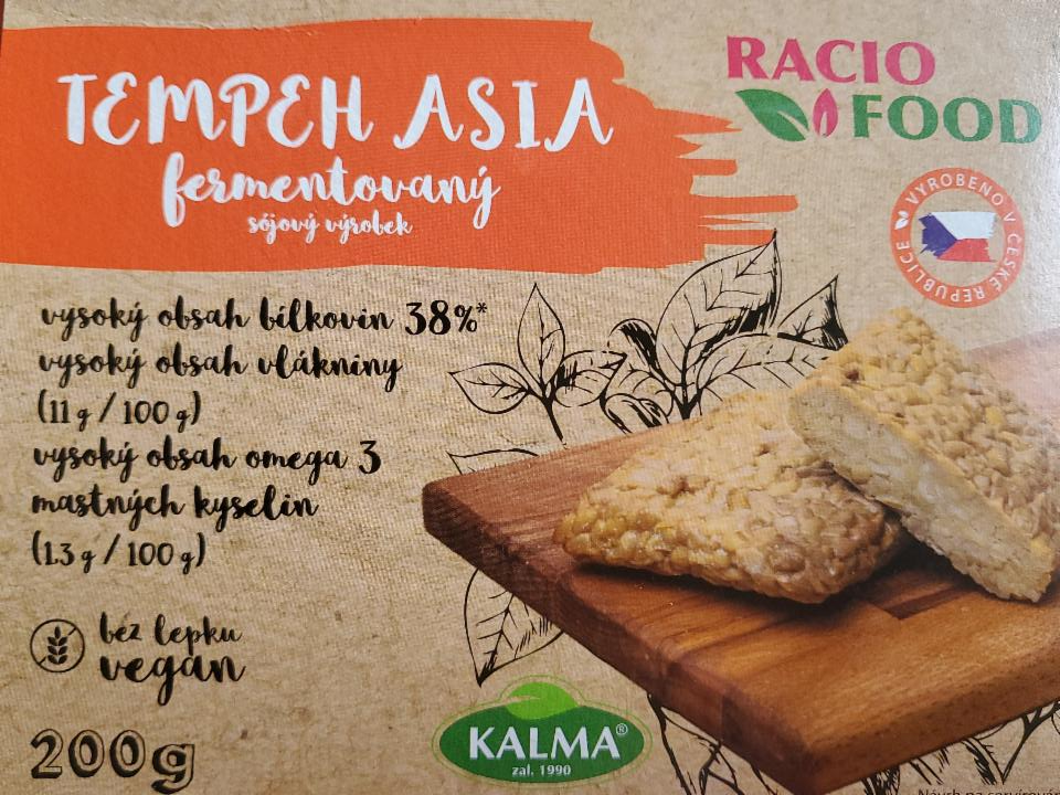 Fotografie - Tempeh Asia fermentovaný Racio Food Kalma