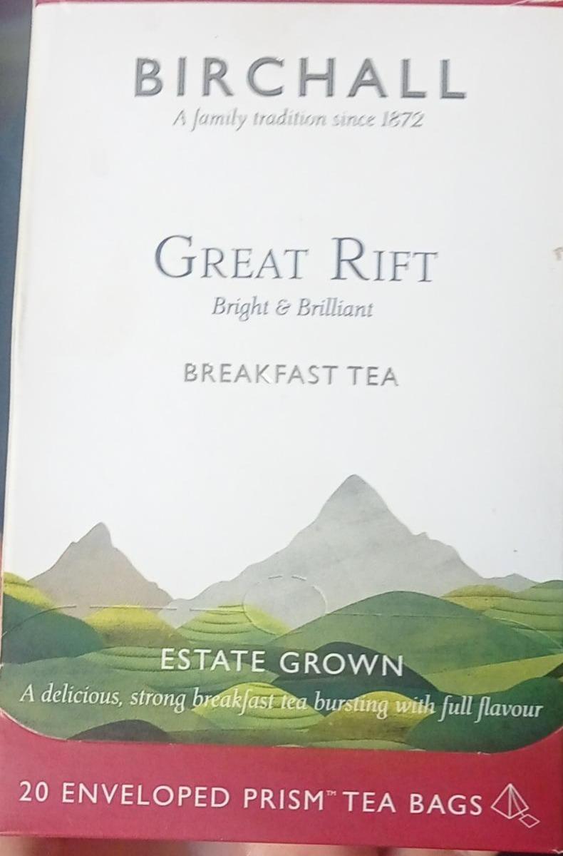 Fotografie - Great rift Breakfast tea Birchall