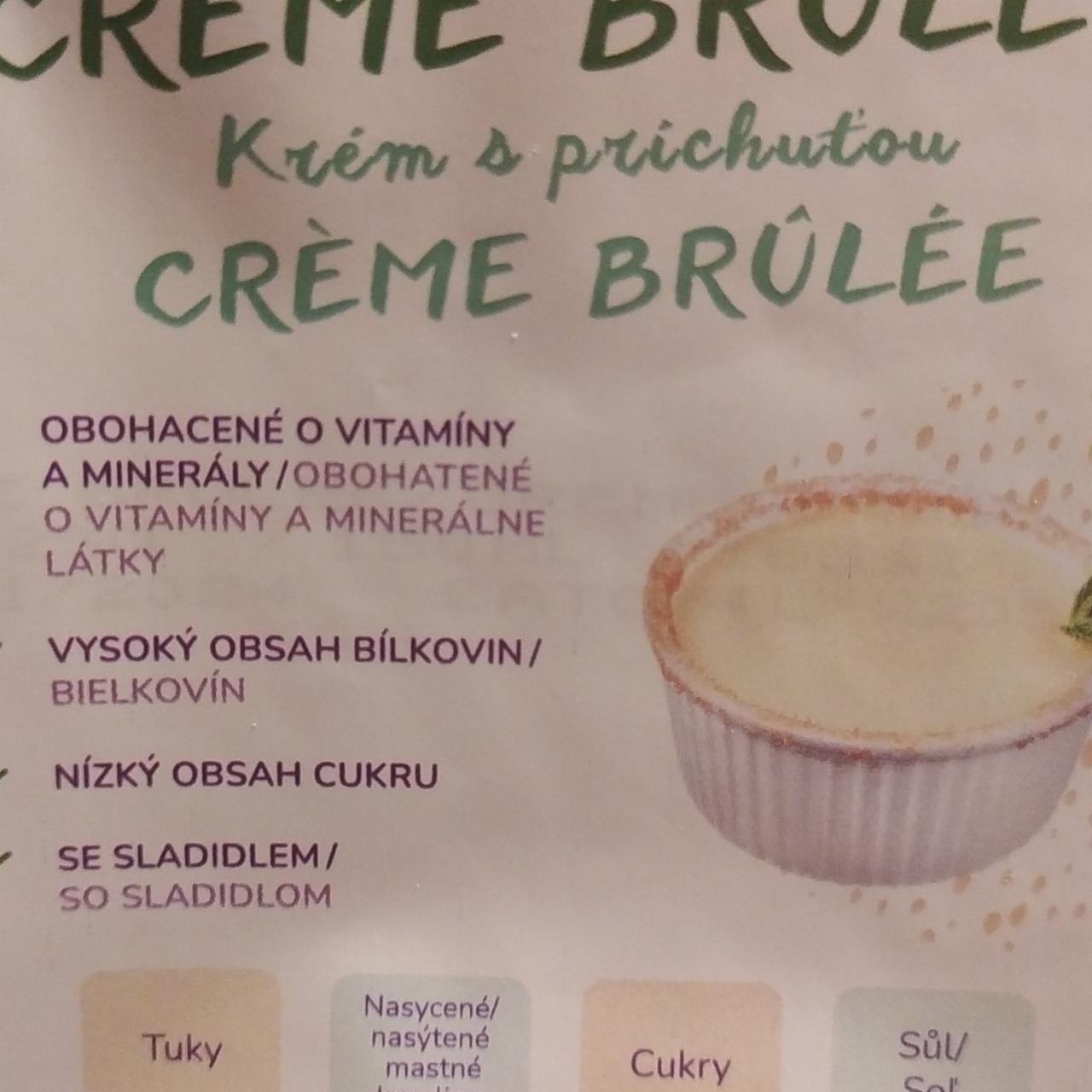 Fotografie - Proteinový krém s příchutí crème brûlée - Prodietix