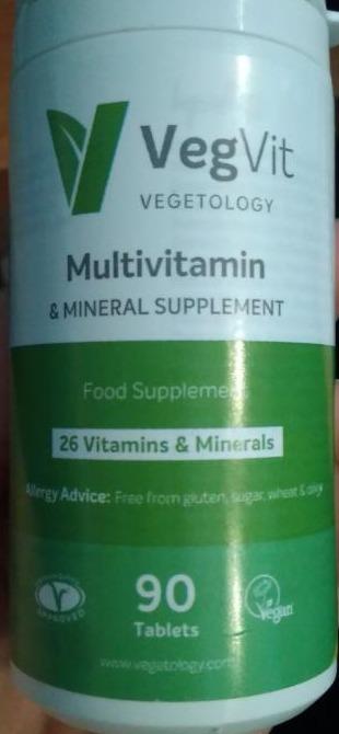 Fotografie - 26 Vitamins & Minerals Vegetology VegVit