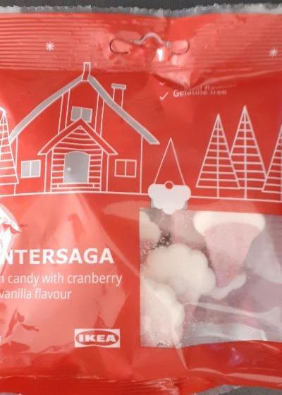 Fotografie - VINTERSAGA foam candy with cranberry and vanilla flavour Ikea