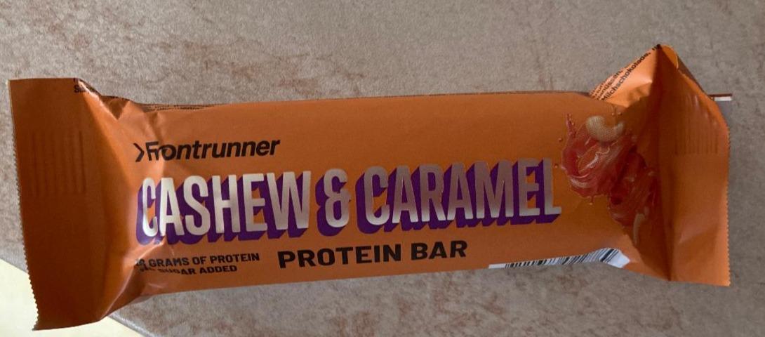 Fotografie - Cashew & Caramel Protein Bar Frontrunner