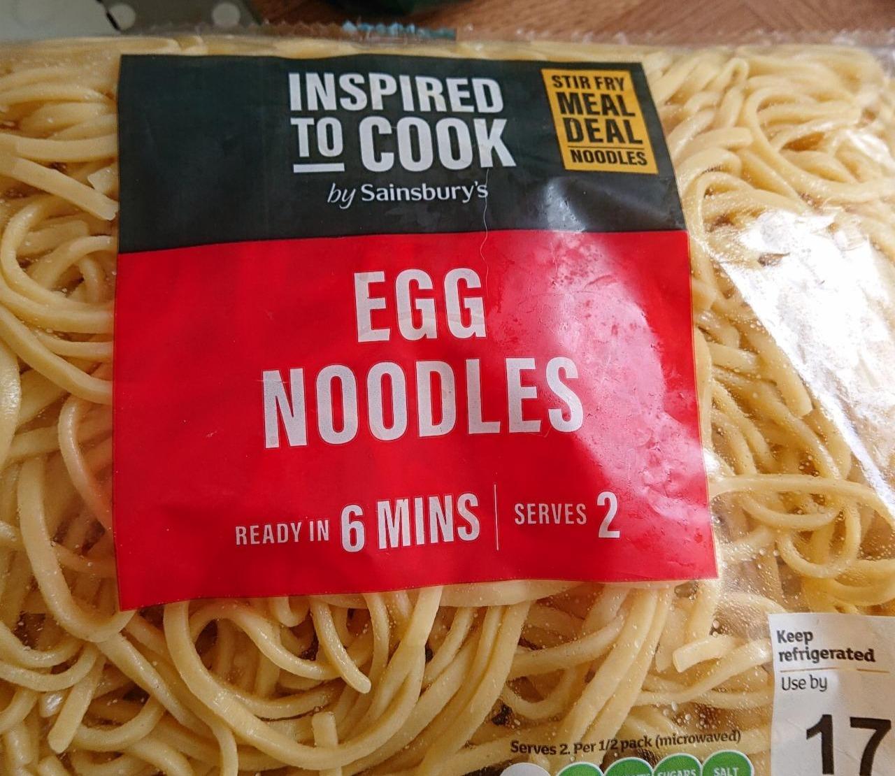Fotografie - Inspired to Cook Egg Noodles by Sainsbury's