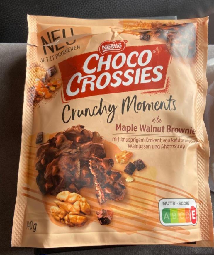Fotografie - Choco Crossies Crunchy Moments à la Maple Walnut Brownie Nestlé