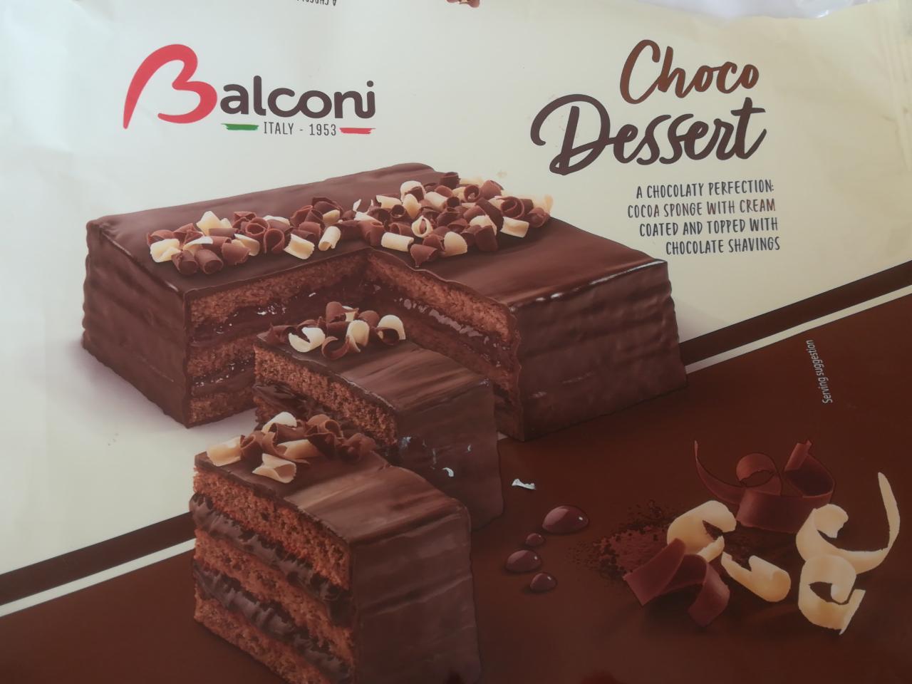 Fotografie - Choco dessert Balconi