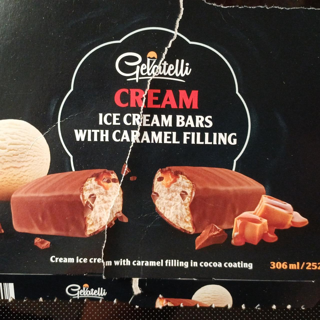 Fotografie - Ice cream bars with caramel filling Gelatelli