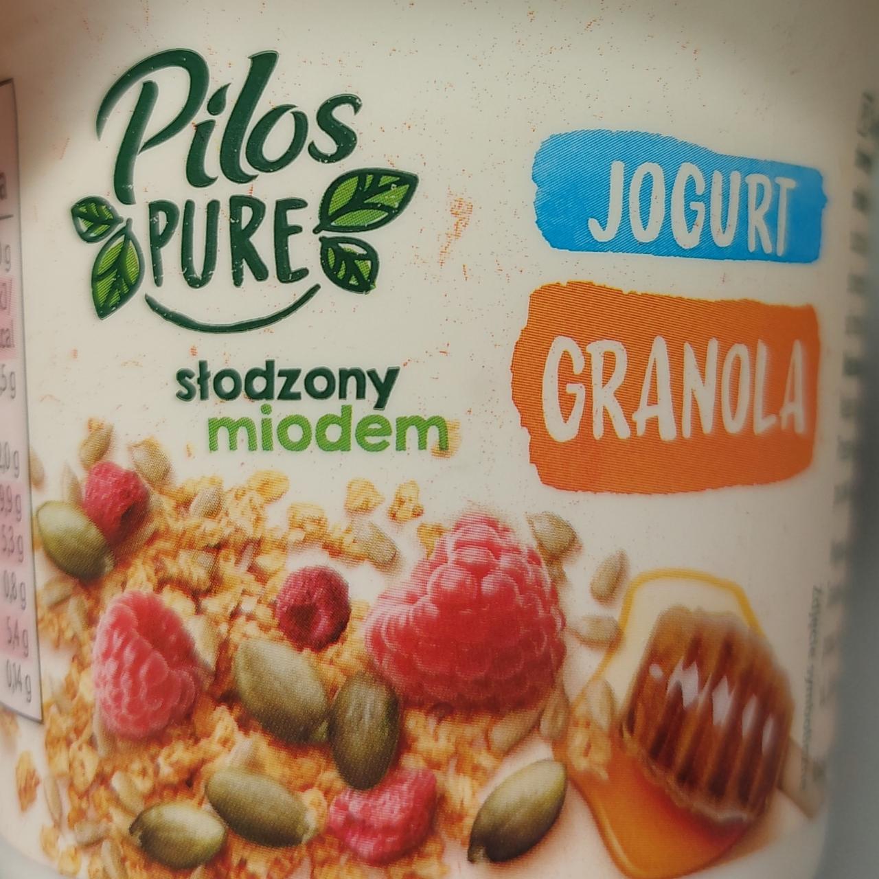 Fotografie - Jogurt granola słodzony miodem Pilos Pure