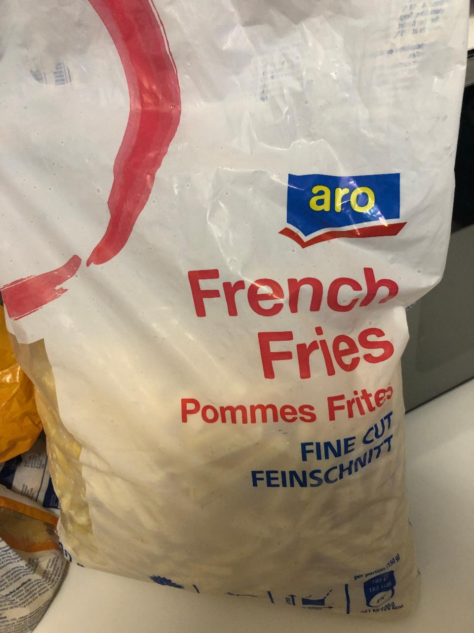 Fotografie - French fries fine cut ARO
