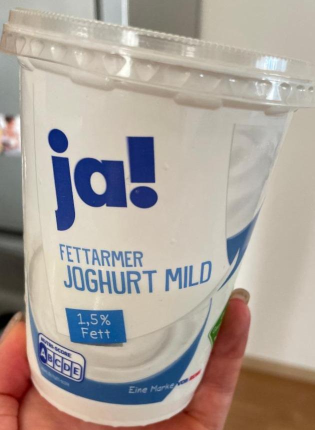 Fotografie - Fettarmer Jogurt mild 1,5% Fett Ja!