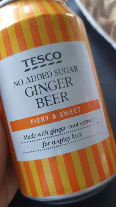 Fotografie - Ginger beer no added sugar Tesco