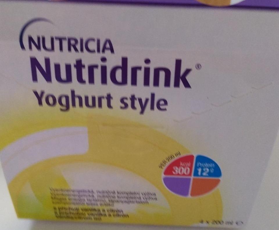 Fotografie - Nutridrink Yoghurt style Nutricia