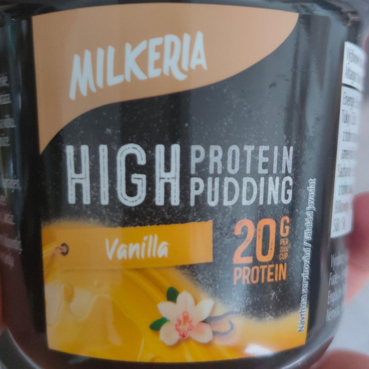 Fotografie - High protein pudding Vanilla Milkeria