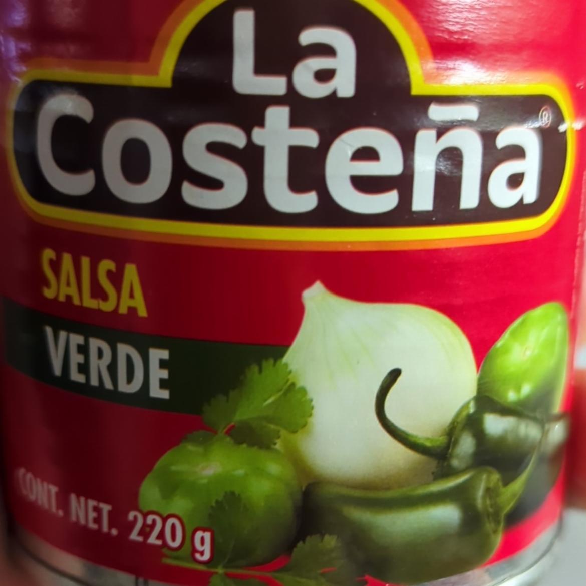 Fotografie - salsa verde La Costeňa