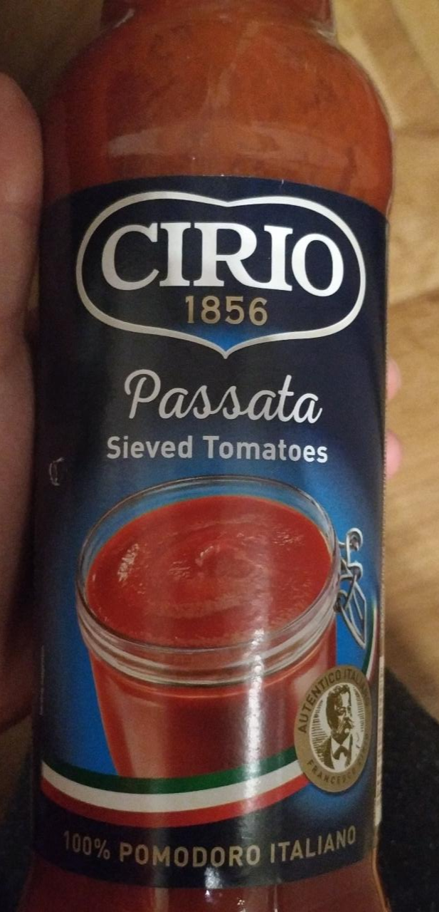 Fotografie - Passata Sieved Tomatoes CIRIO