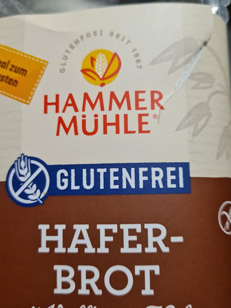 Fotografie - Hafer-brot mit Vollkorn-Hafer Hammer Mühle