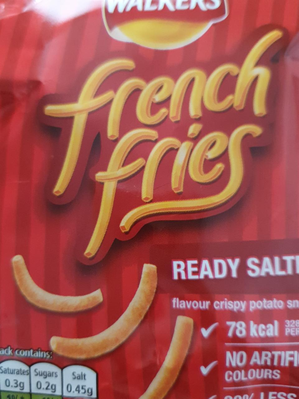 Fotografie - French Fries ready salted Walkers