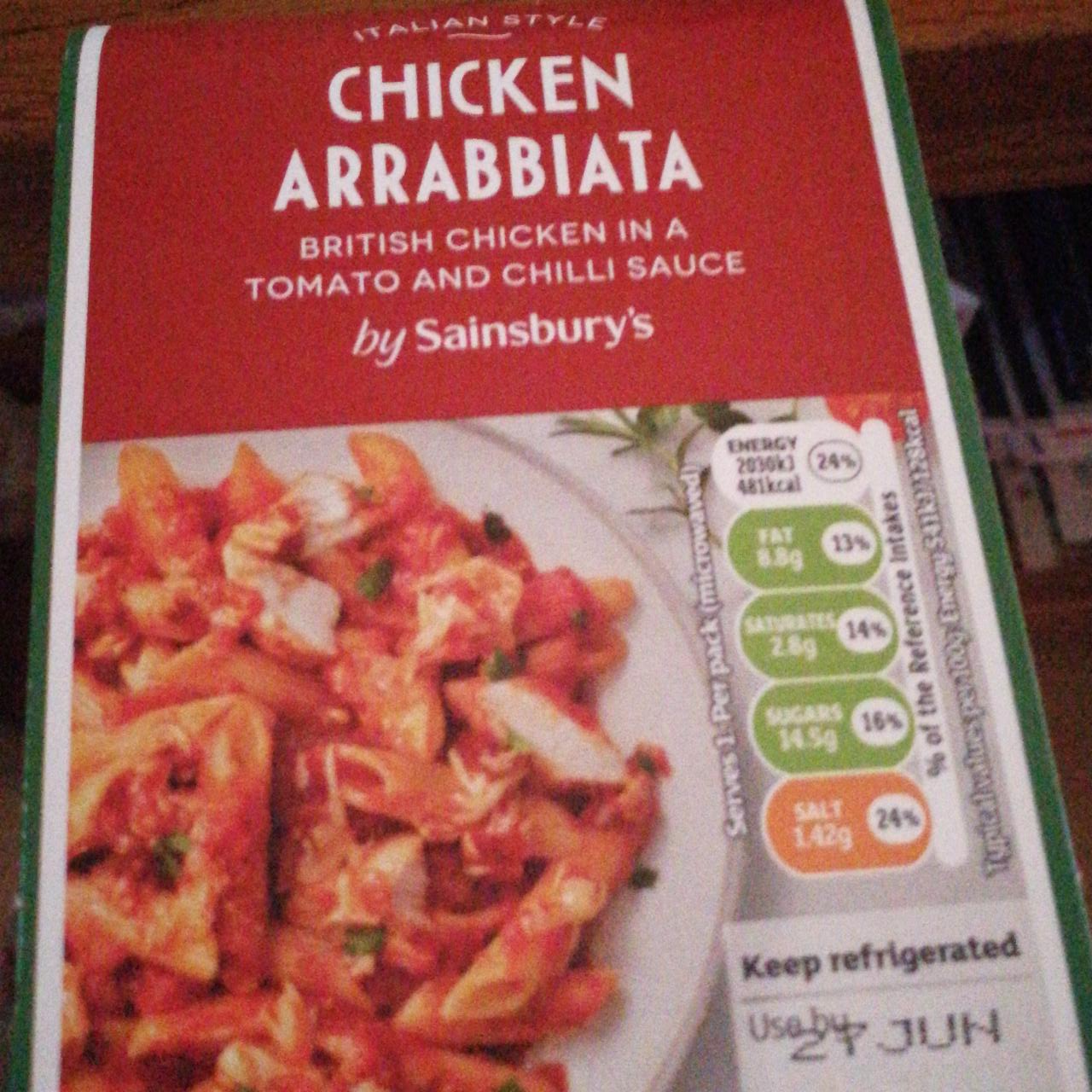 Fotografie - Chicken Arrabiata by Sainsbury's