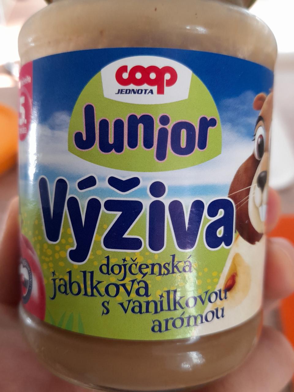 Fotografie - Junior kojenecká výživa jablková s vanilk. aromou