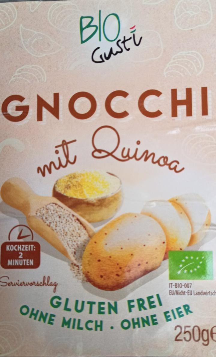 Fotografie - Gnocchi mit Quinoa Gluten frei Bio Gusti
