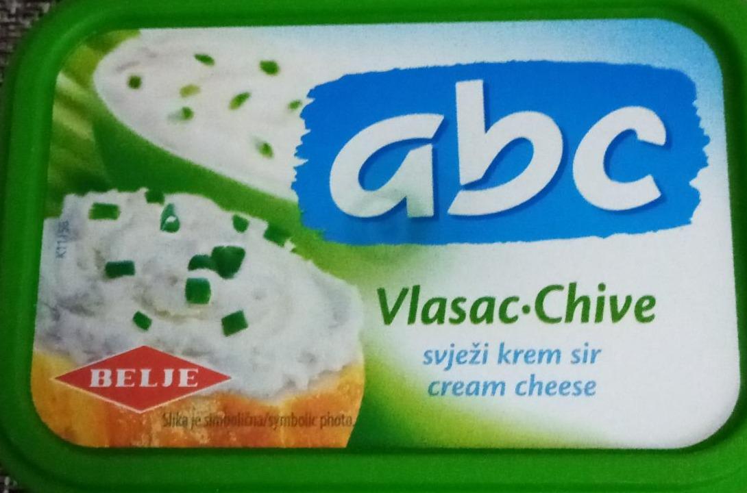 Fotografie - ABC Vlasac Chive svježi krem sir Belje