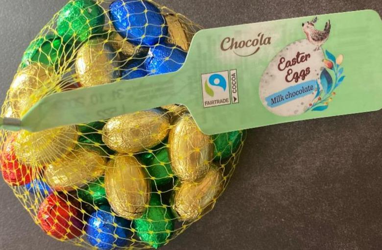 Fotografie - Easter eggs Milk chocolate Chocola