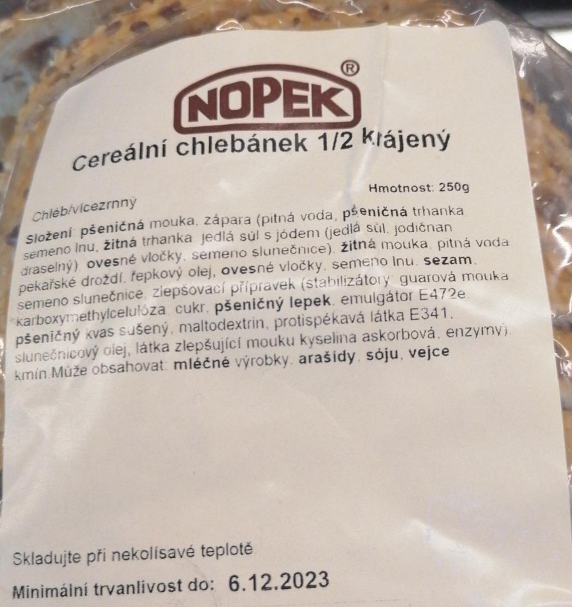 Fotografie - Cereální chlebánek Nopek