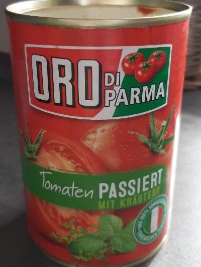 Fotografie - Rajčatový tomaten Passiert s bylinkami ORO DI PARMA Německo
