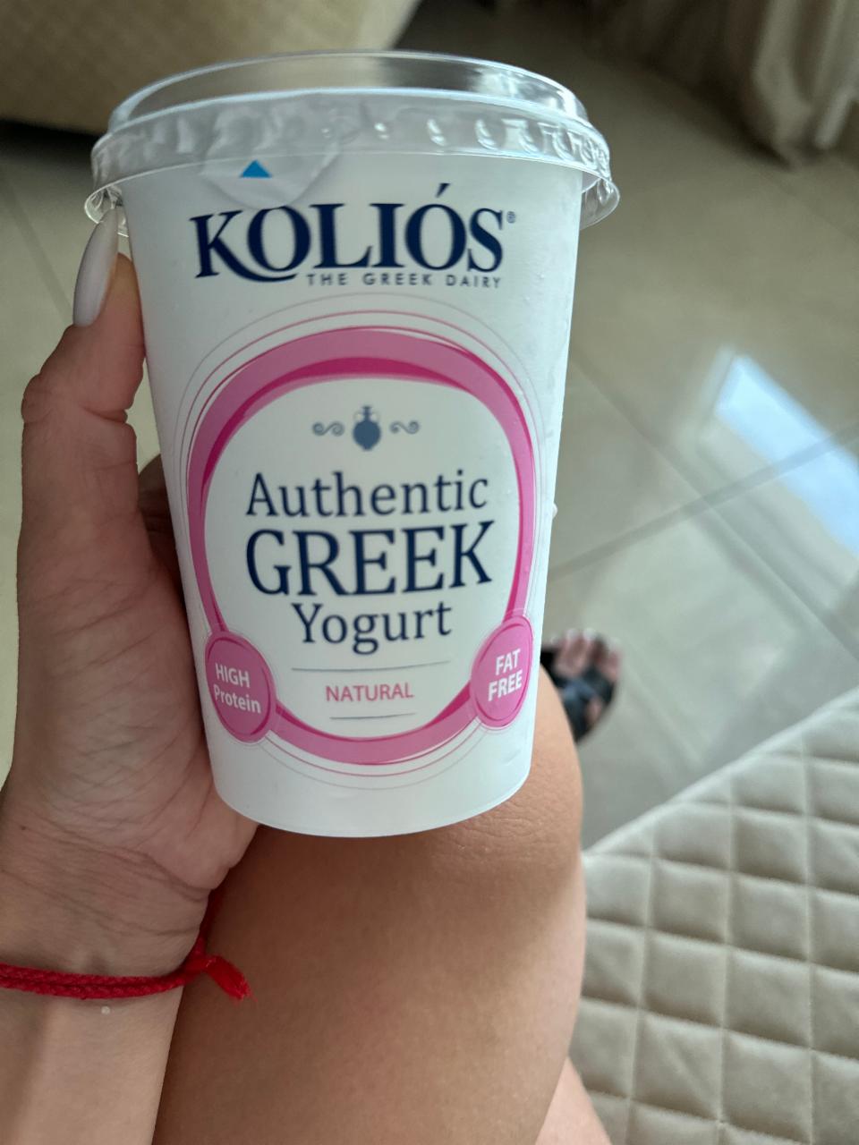 Fotografie - Authentic Greek Yoghurt Fat free Koliós