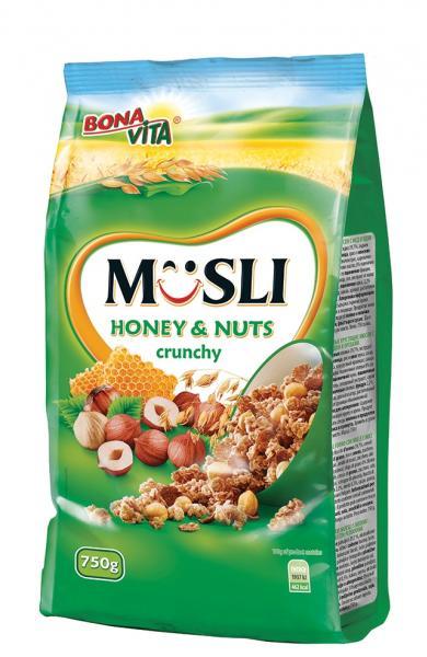 Fotografie - Müsli honey & nuts crunchy Bonavita