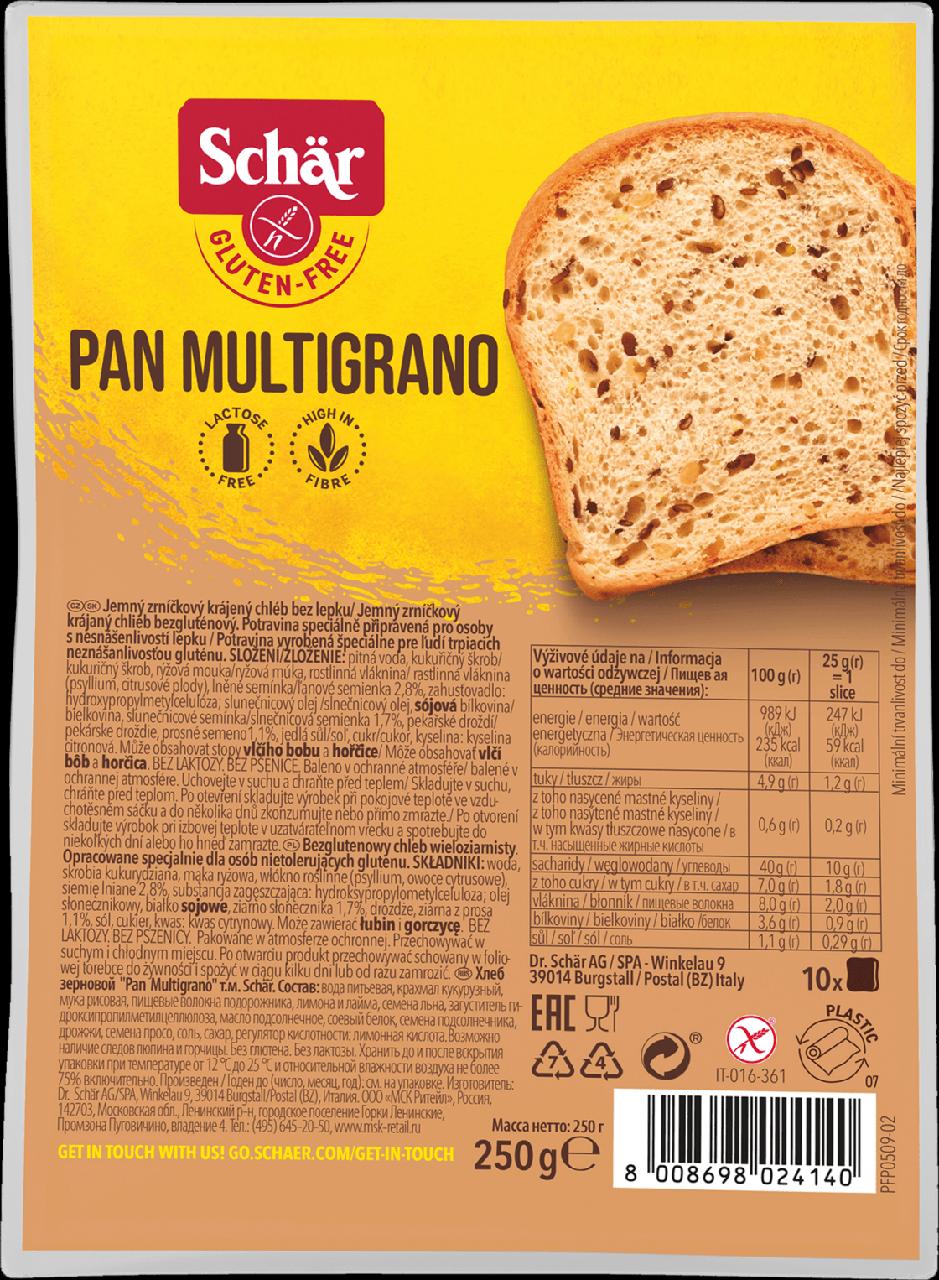 Fotografie - Gluten free Pan Multigrano Schär