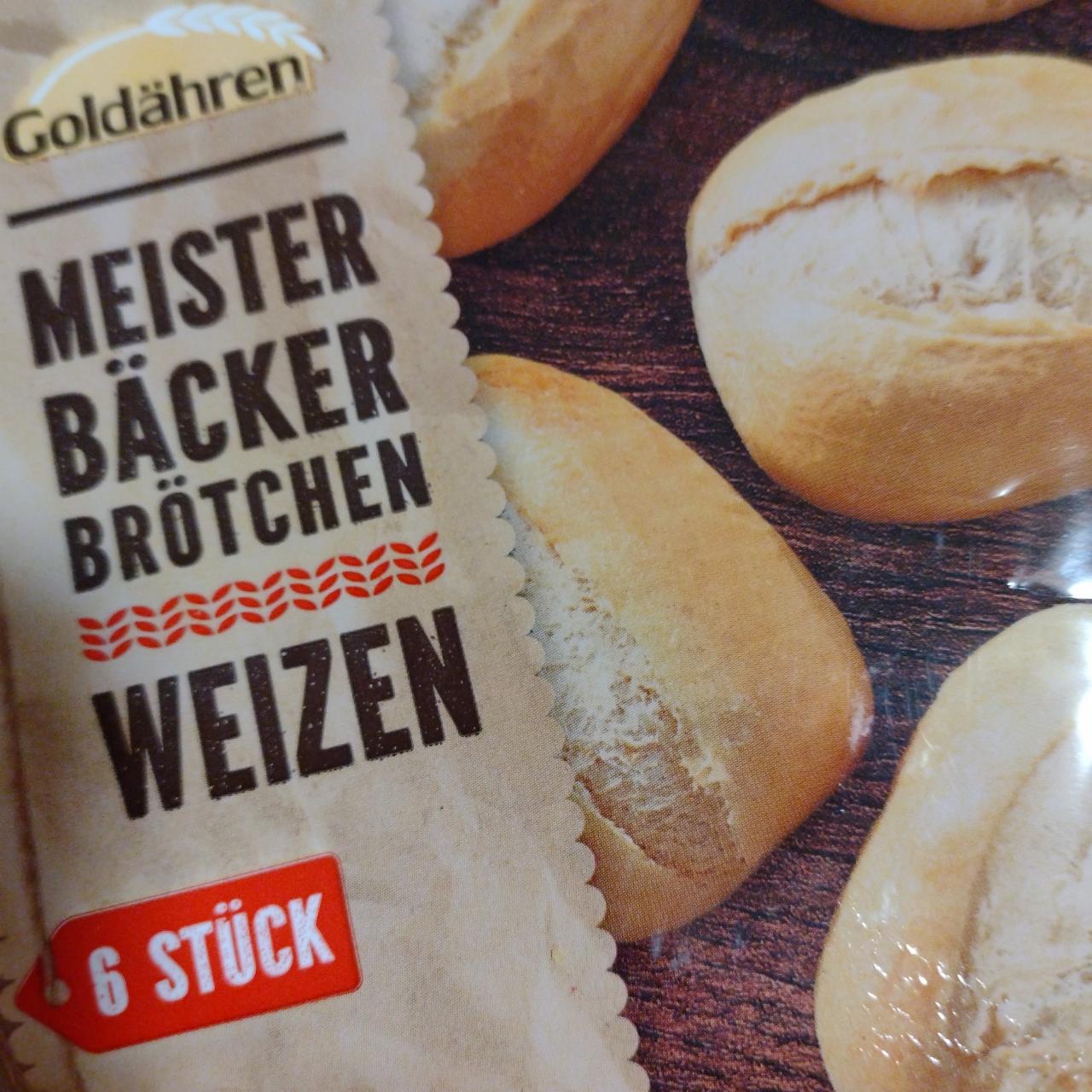 Fotografie - Meister Bäcker brötchen weizen Goldähren