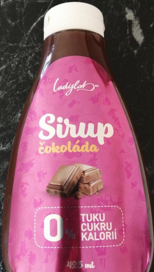 Fotografie - Sirup čokoláda Ladylab