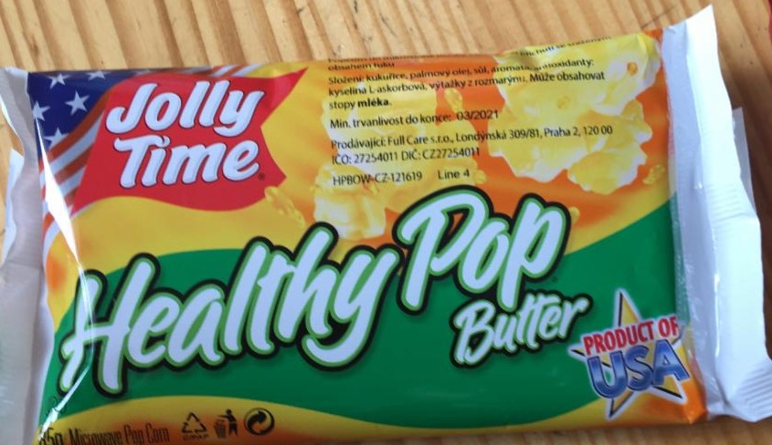 Fotografie - Healthy Pop Butter Jolly Time