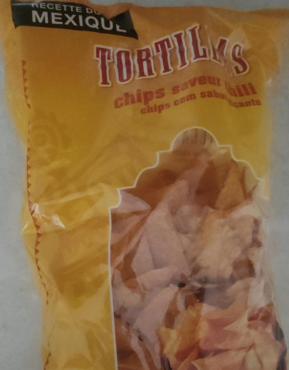 Fotografie - Tortillas chips saveur chili