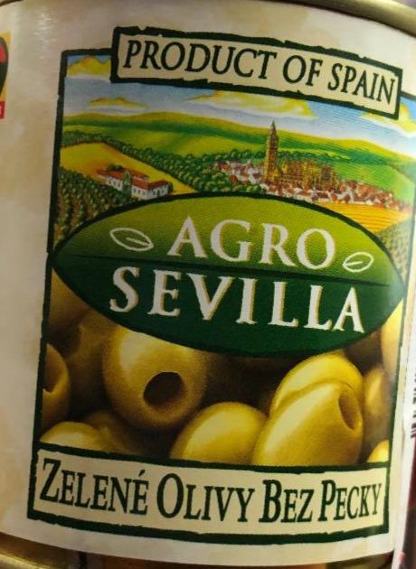Fotografie - Zelené olivy bez pecky Agro Sevilla