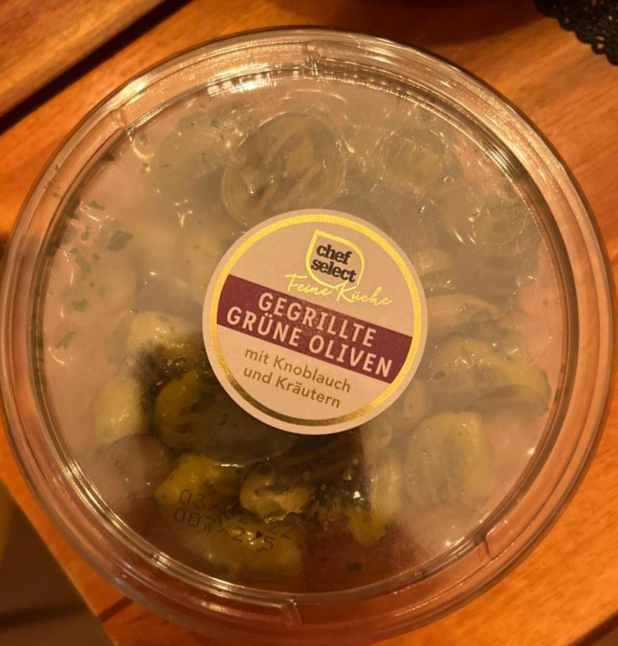 [Limitierte Anzahl] Gegrillte Grüne Oliven Chef Select a kalorie, nutriční kJ - hodnoty