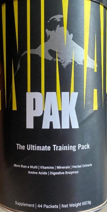Fotografie - Animal Pak The Ultimate Training Pack