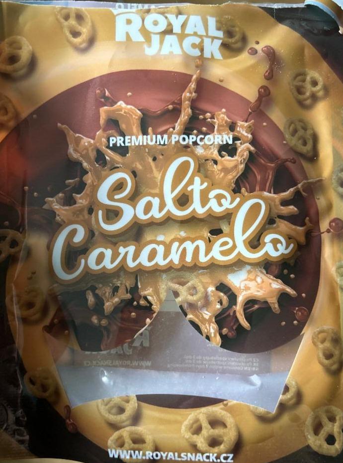 Fotografie - Premium popcorn Salto caramelo Royal Jack
