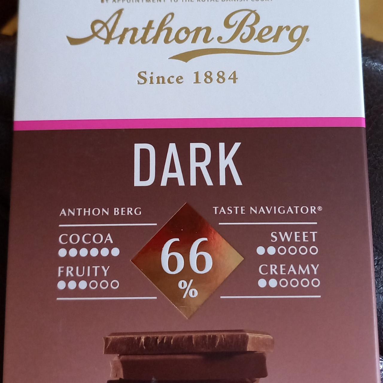 Fotografie - Dark 66% cocoa Anthon Berg