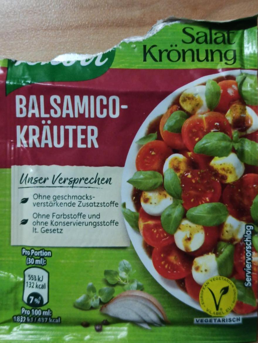 Fotografie - Balsamico Kräuter salat krönung Knorr