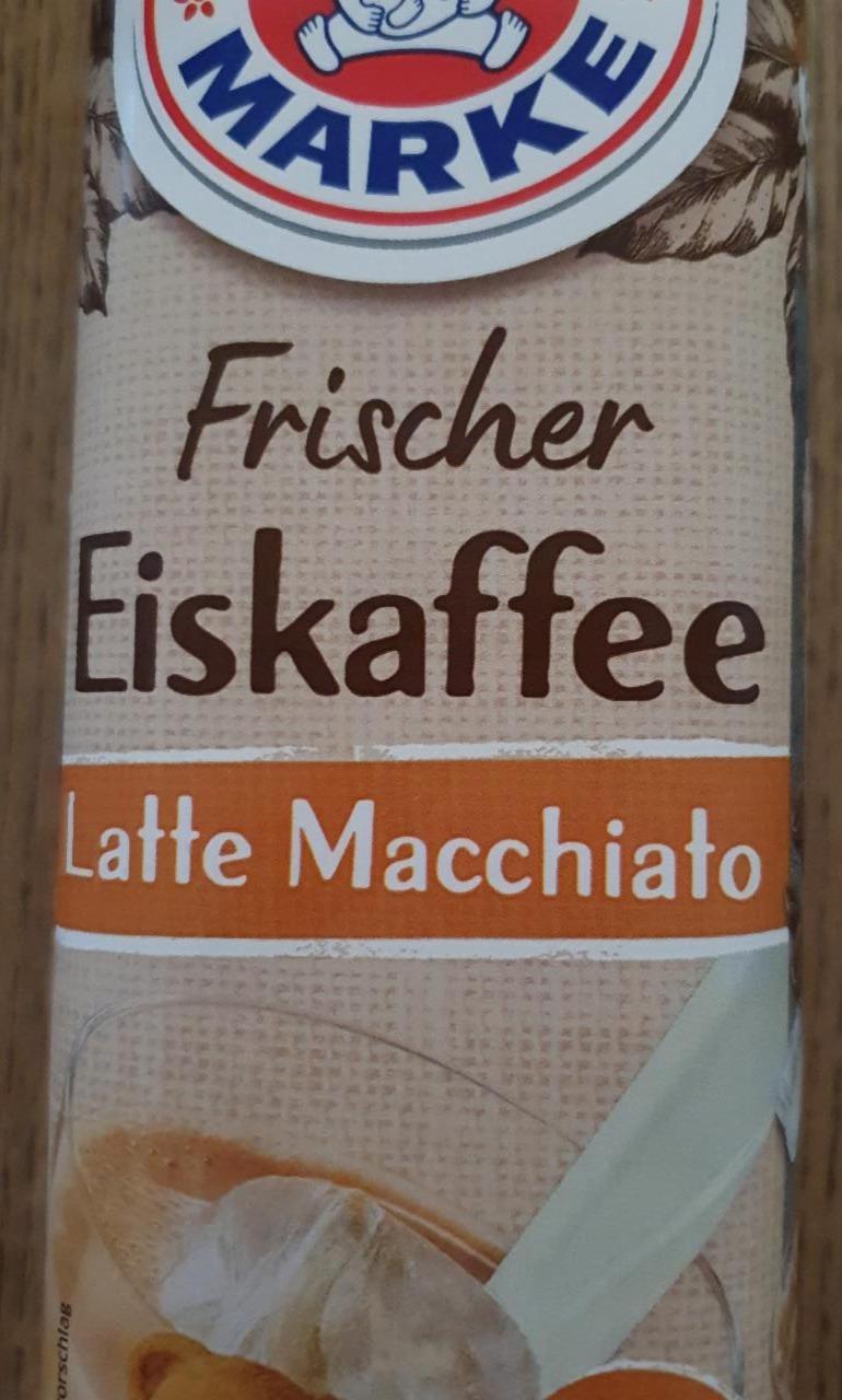 Fotografie - Frische Eiskaffee Latte Macchiato Bären Marke