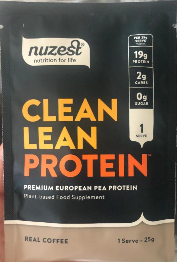 Fotografie - Clean Lean Protein Real Coffee Nuzest